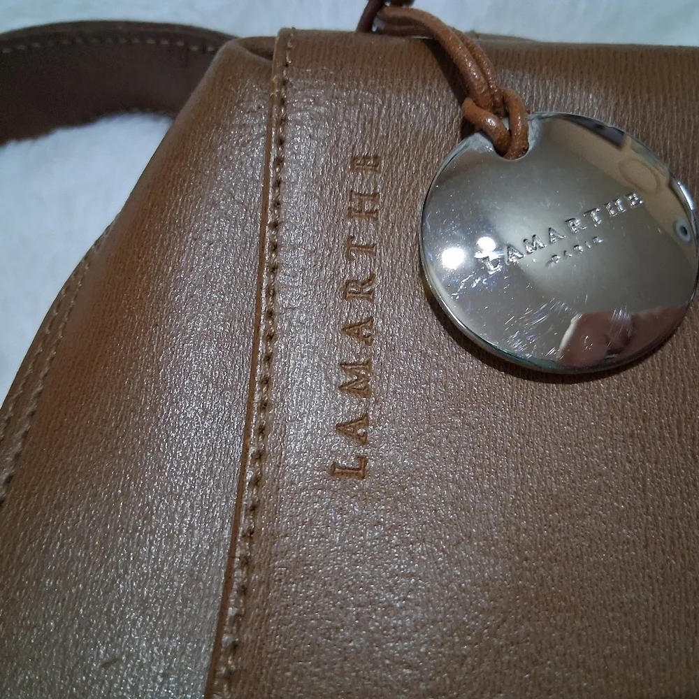 Brown Leather LaMarthe Bag